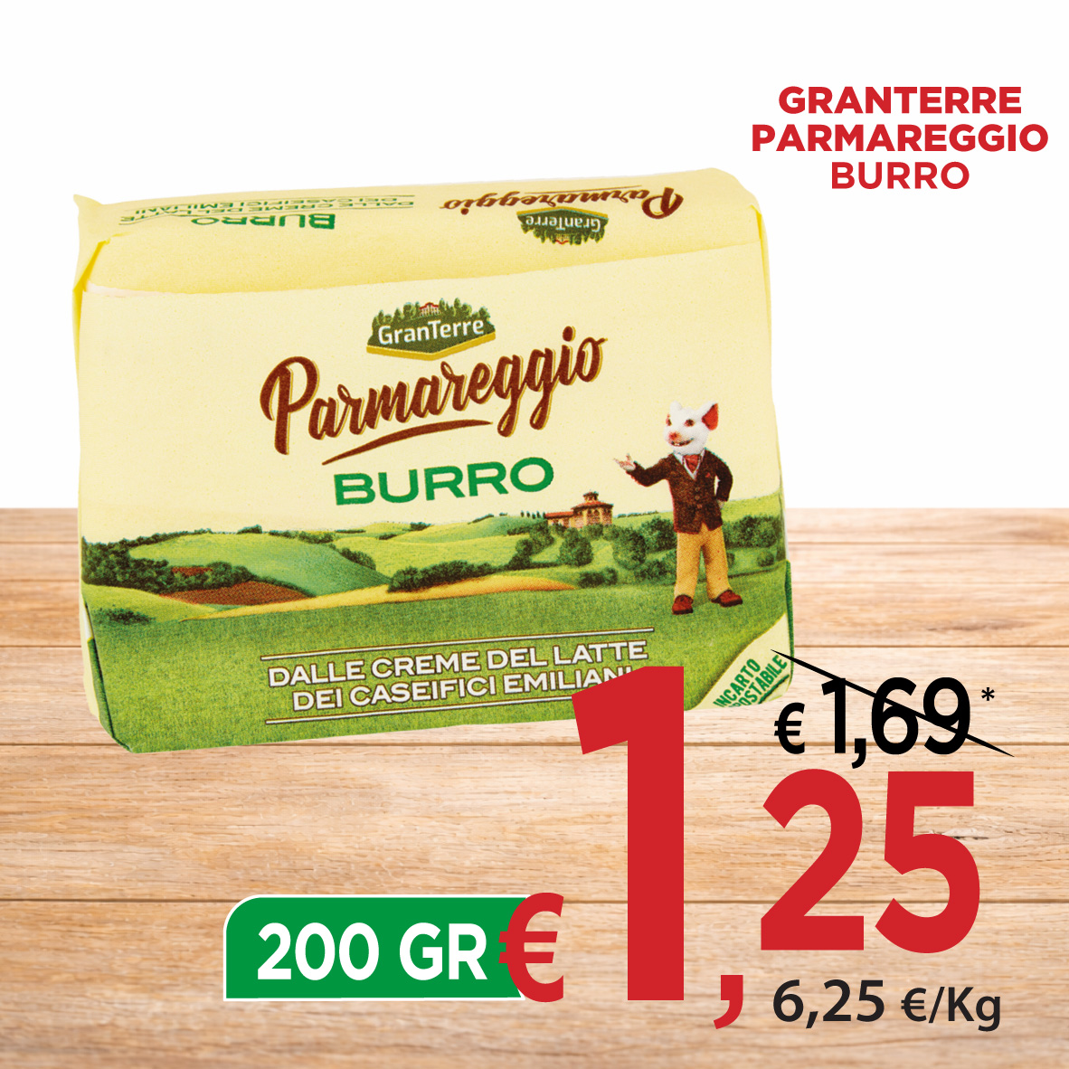 GranTerre Parmareggio Burro