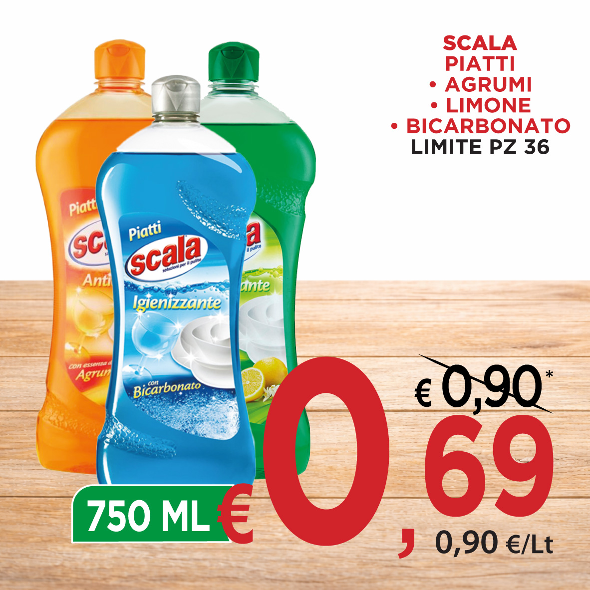 Scala Piatti Agrumi / Limone / Bicarbonato